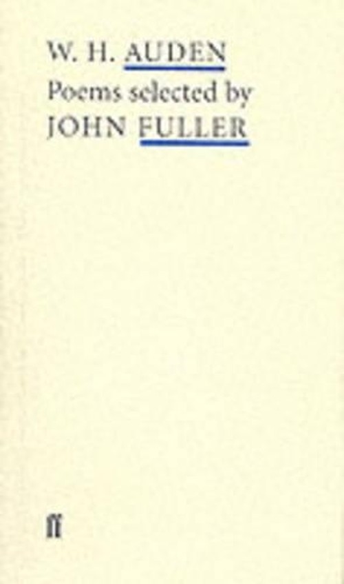 W.H. Auden (Poet to Poet)