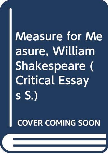 "Measure for Measure", William Shakespeare