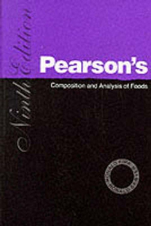 Pearson's Composition and Analysis of Foods