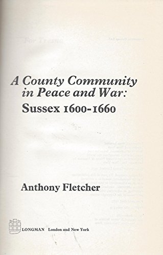 County Community in Peace and War
