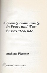 County Community in Peace and War