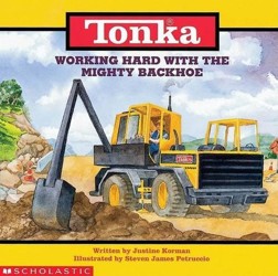 Working Hard with Mighty Backhoe