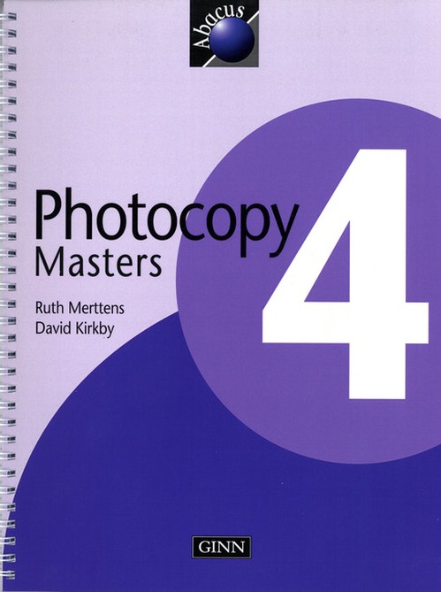 1999 Abacus Year 4 / P5: Photocopy Masters