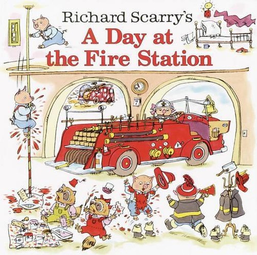 Richard Scarry's a Day at the Fire Station