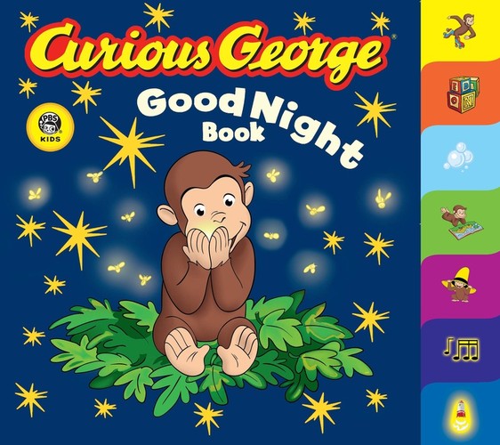 Curious George Good Night Book Tabbed