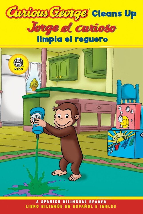 Curious George Cleans Up Spanish/english Bilingual Edition