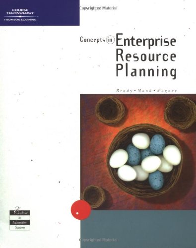 Concepts in Enterprise Resource Planning
