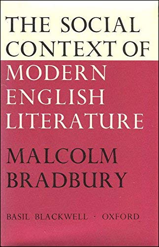 Social Context of Modern English Literature
