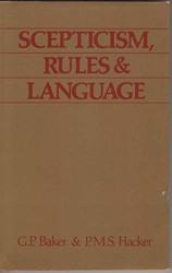Scepticism Rules and Language