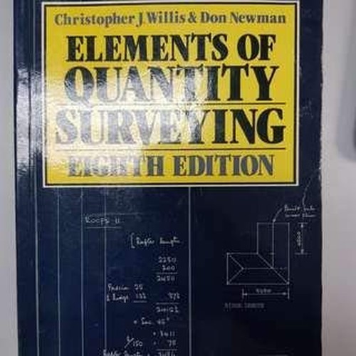 Elements of Quantity Surveying