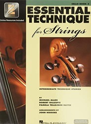 Essential Technique 2000 for Strings: A Comprehensive Sring Method: Cello, Book 3 (Intermediate Technique Studies)
