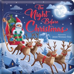 The Story Time - Padded Board Book - The Night Before Christmas