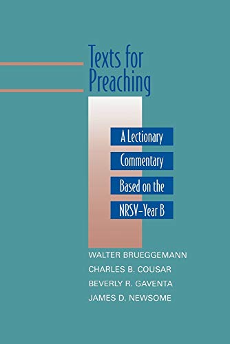 Texts for Preaching, Year B