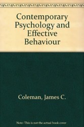 Contemporary Psychology and Effective Behavior