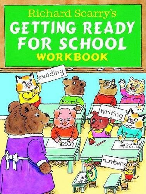Richard Scarry's Getting Ready for School Book