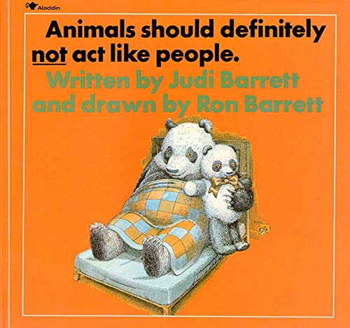 Animals Should Definitely Not Act Like People