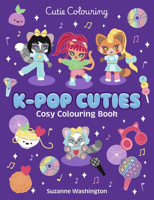 K-pop Cuties Cosy Colouring Book