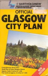 Official Glasgow City Plan Colour Street Map