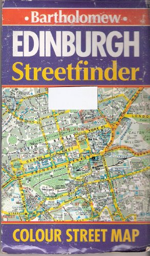 Edinburgh Streetfinder Colour Street Map