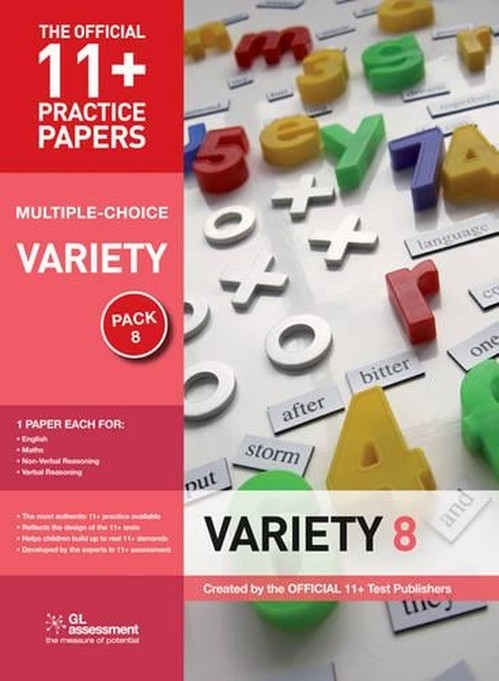 11+ Practice Papers, Variety Pack 8 (multiple Choice)