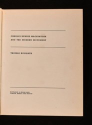 Charles Rennie Mackintosh and the Modern Movement