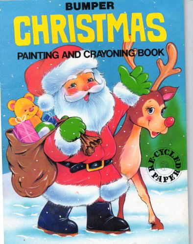 Bumper Christmas Painting and Crayoning Book