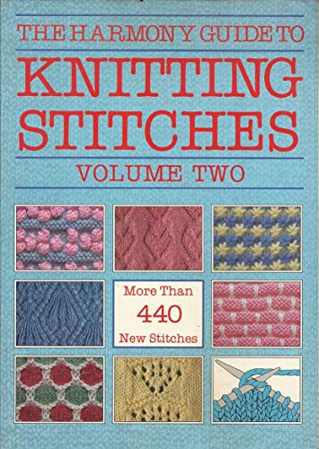 "Harmony" Guide to Knitting Stitches