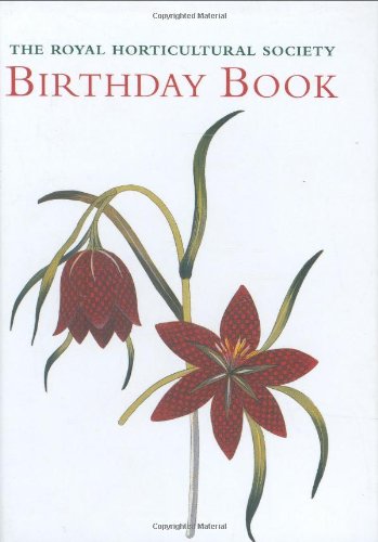 Royal Horticultural Society Birthday Book