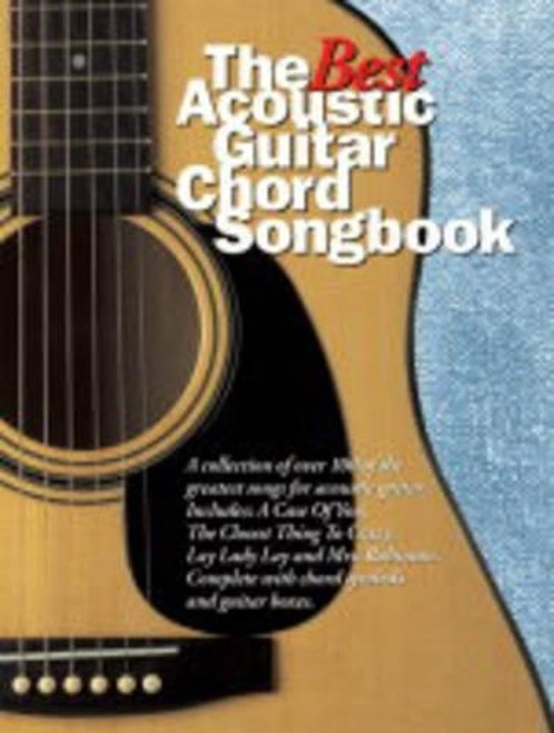 The Best Acoustic Guitar Chord Songbook