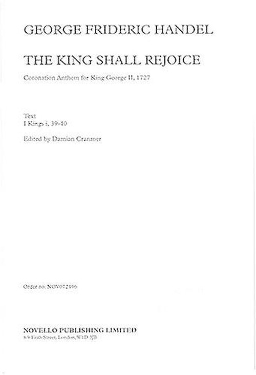 The King Shall Rejoice