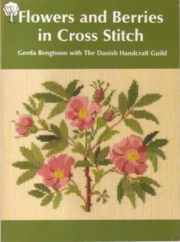 Flowers and Berries in Cross-stitch