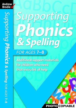 Supporting Phonics and Spelling for ages 7-8