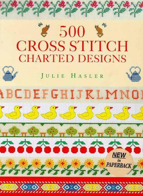 500 Cross Stitch Charted Designs