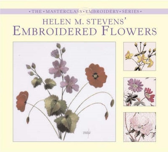 Helen M. Stevens' Embroidered Flowers