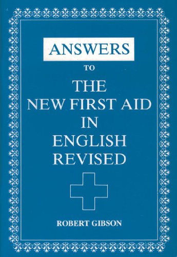 The New First Aid in English