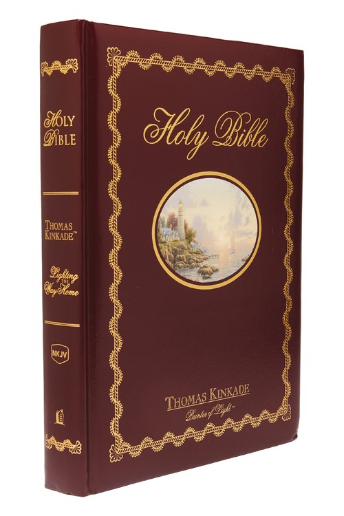 NKJV, Lighting the Way Home Family Bible, Hardcover, Red Letter