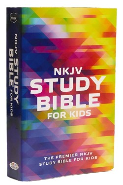 NKJV, Study Bible for Kids, Softcover, Multicolor