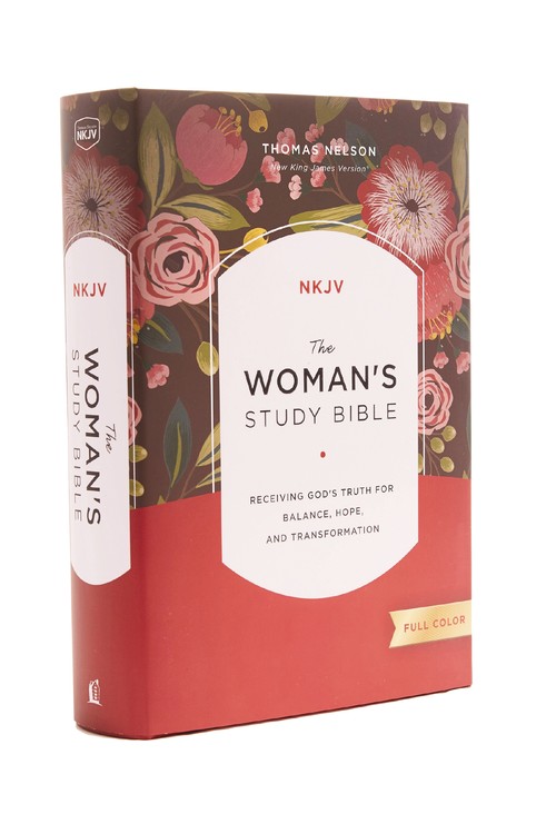 The NKJV, The Woman's Study Bible, Hardcover, Red Letter, Full-Color Edition