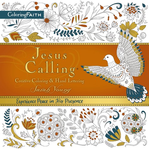 Jesus Calling Adult Coloring Book: Creative Coloring and Hand Lettering