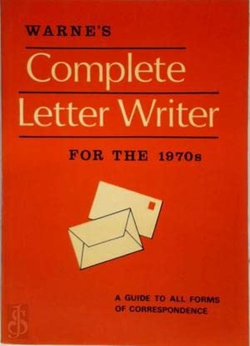Complete Letter Writer for the 1970's