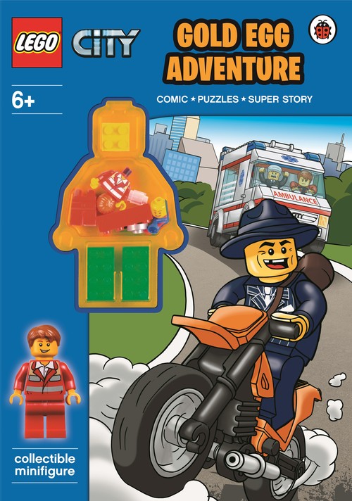 LEGO CITY: Gold Egg Adventure Activity Book with Minifigure