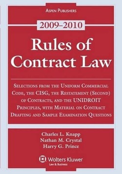 Rules of Contract Law, 2009-2010
