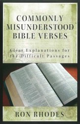 Commonly Misunderstood Bible Verses