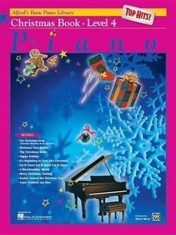 Alfred's Basic Piano Library Top Hits Christmas 4