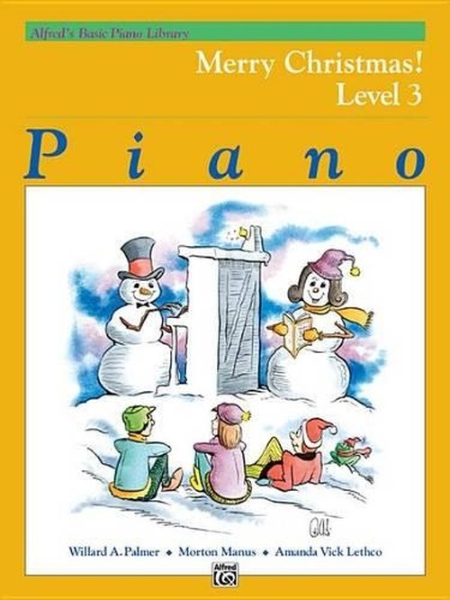 Alfred's Basic Piano Library Merry Christmas 3