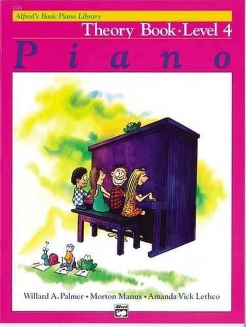 Alfred's Basic Piano Library Theory 4