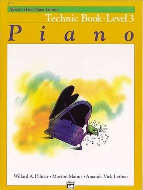 Alfred's Basic Piano Library Technic Book 3