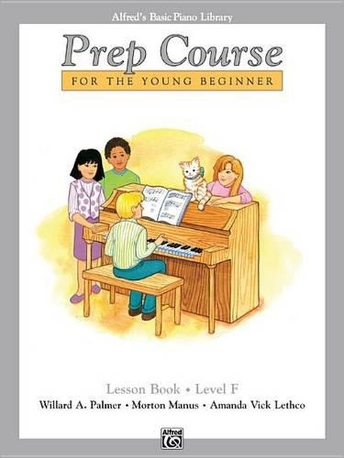 Alfred's Basic Piano Library Prep Course Lesson F