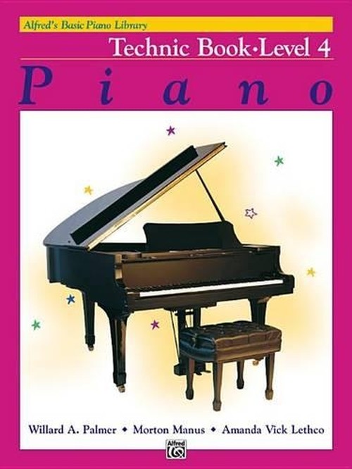 Alfred's Basic Piano Library Technic Book 4