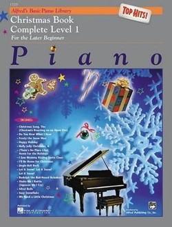 Alfred's Basic Piano Library Top Hits Christmas 1